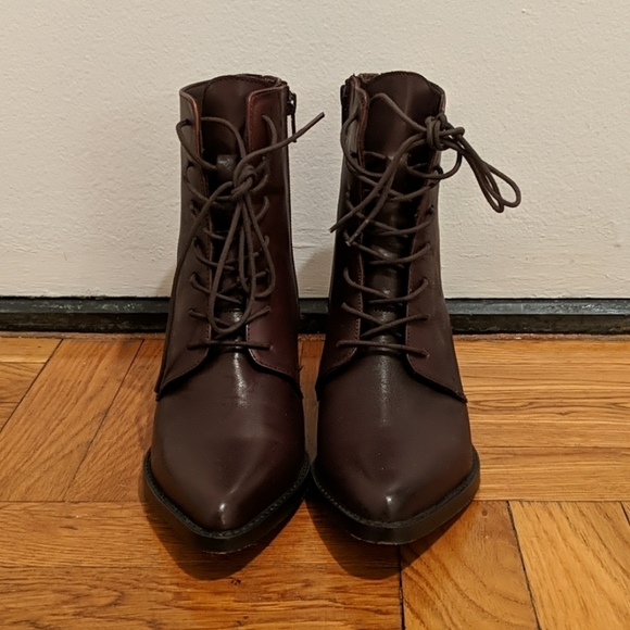 Jeffrey Campbell Kela-Lu Bootie Sz 6.5 Brown - Picture 3 of 16